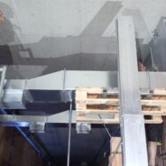 Lüftungsmontage Schießstand