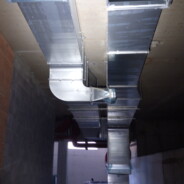 Lüftungsmontage Schulungsraum