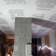 Brandschutzdecke fertig