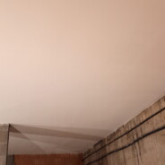 Decke gestrichen